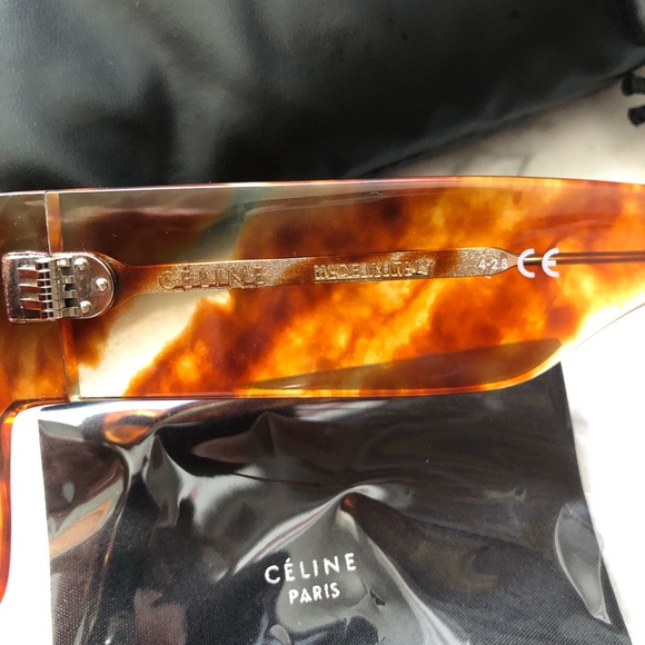 NEW Celine Cl500561 Flat Top Sunglasses - Picture 5 of 6